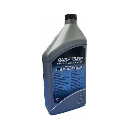 858058QB1 Масло трансмиссионное минеральное QUICKSILVER Gear Lube Premium SAE 80W-90 для моторов до 75 л. с.