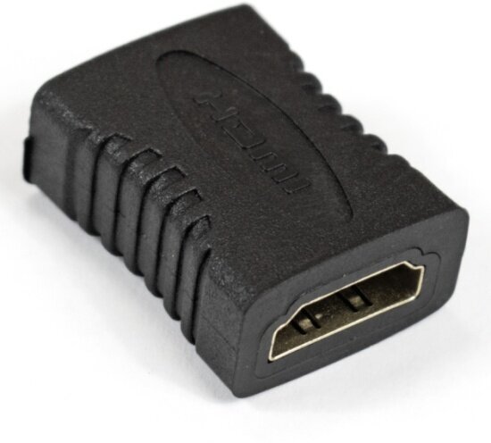 Переходник Exegate HDMI-HDMI EX-HDMI-FFC (19F/19F, позолоченные контакты)