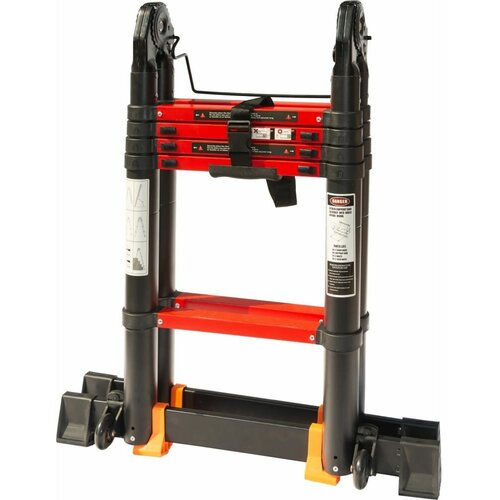 WORKY Лестница стремянка телескопическая BLACK 1,6м/3,2м, 5 ступеней, ARD151377