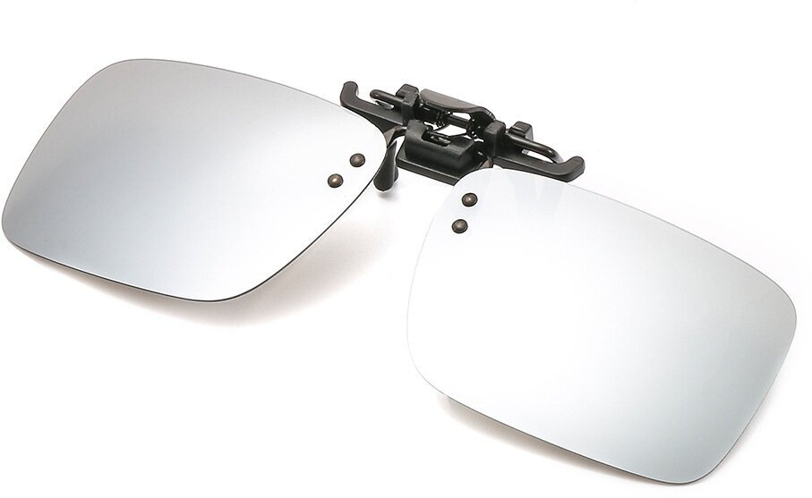 фото Очки с клипсой для водителей, с поляризацией, солнцезащитные с жестким футляром.