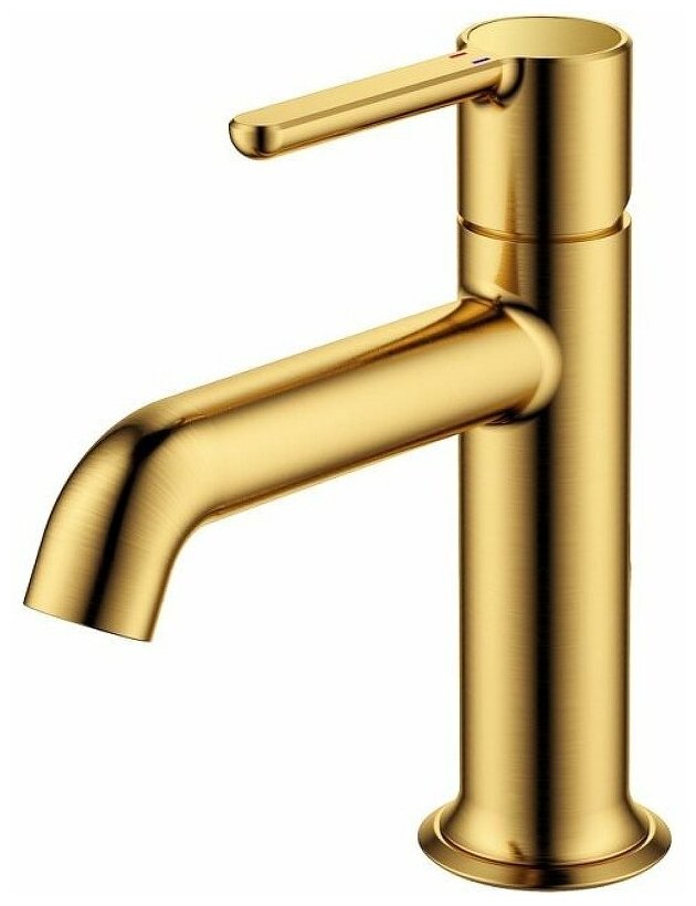 фото Смеситель для раковины Cezares Eco ECO-LS-BORO-W0 Брашированное золото