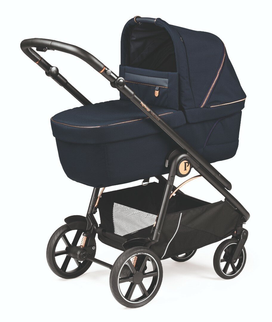 Детская коляска 2 в 1 Peg Perego Veloce Blue Shine Special edition