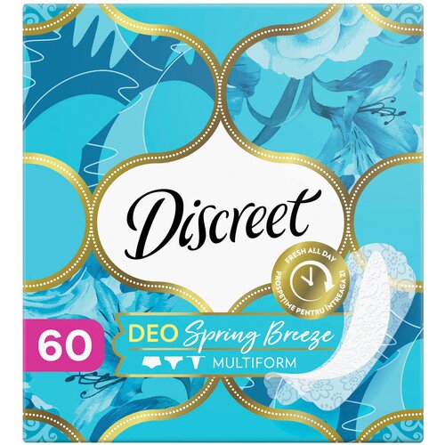 Прокладки Discreet Deo Spring Breeze Multiform 60шт