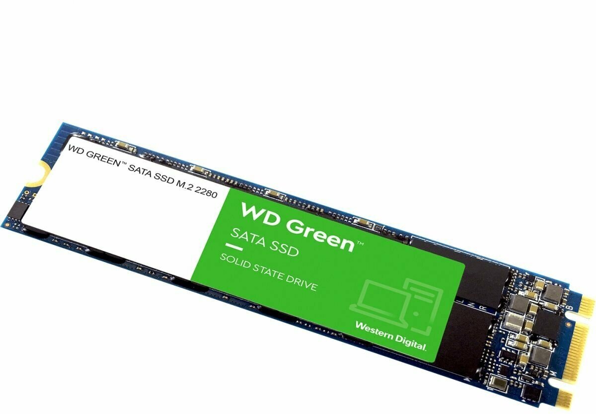 Твердотельный накопитель Western Digital WD Green SATA 240 ГБ M.2 WDS240G3G0B - фотография № 10