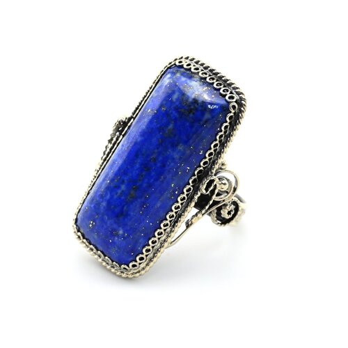Кольцо Радуга Камня, лазурит, размер 18, зеленый, синий кольцо радуга камня лазурит размер 18 бирюзовый синий