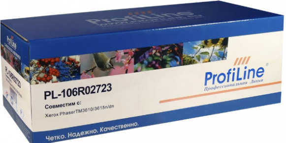 106R02723 ProfiLine совместимый черный тонер-картридж для Xerox Phaser 3610/ 3615/ WC 3615 (14 100ст