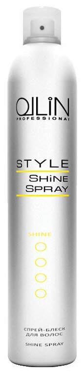 Ollin Professional Спрей-блеск для волос Hair Shine Spray 200 мл (Ollin Professional, ) - фото №3