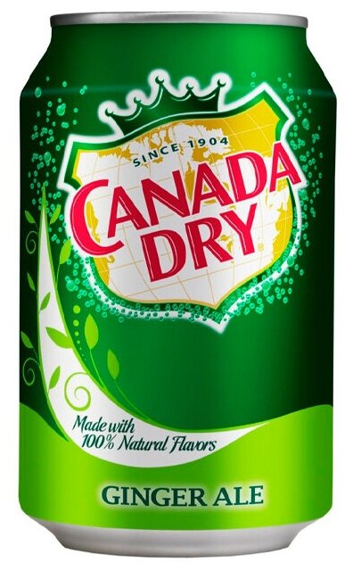 Газированный напиток Canada Dry Ginger Ale - имбирный эль (Польша), 330 мл (6 шт) - фотография № 4