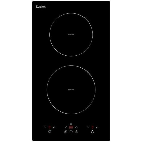 Варочная панель электрическая индукция 30 см 2 конфорки функция Booster на 2 зонах сенсорное управление 9 уровней 989000₽