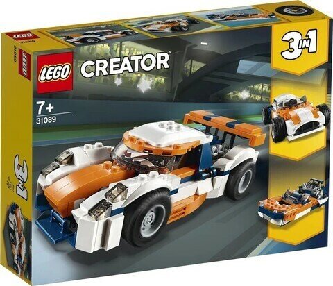 Конструктор LEGO Creator Оранжевый гоночный автомобиль | 31089