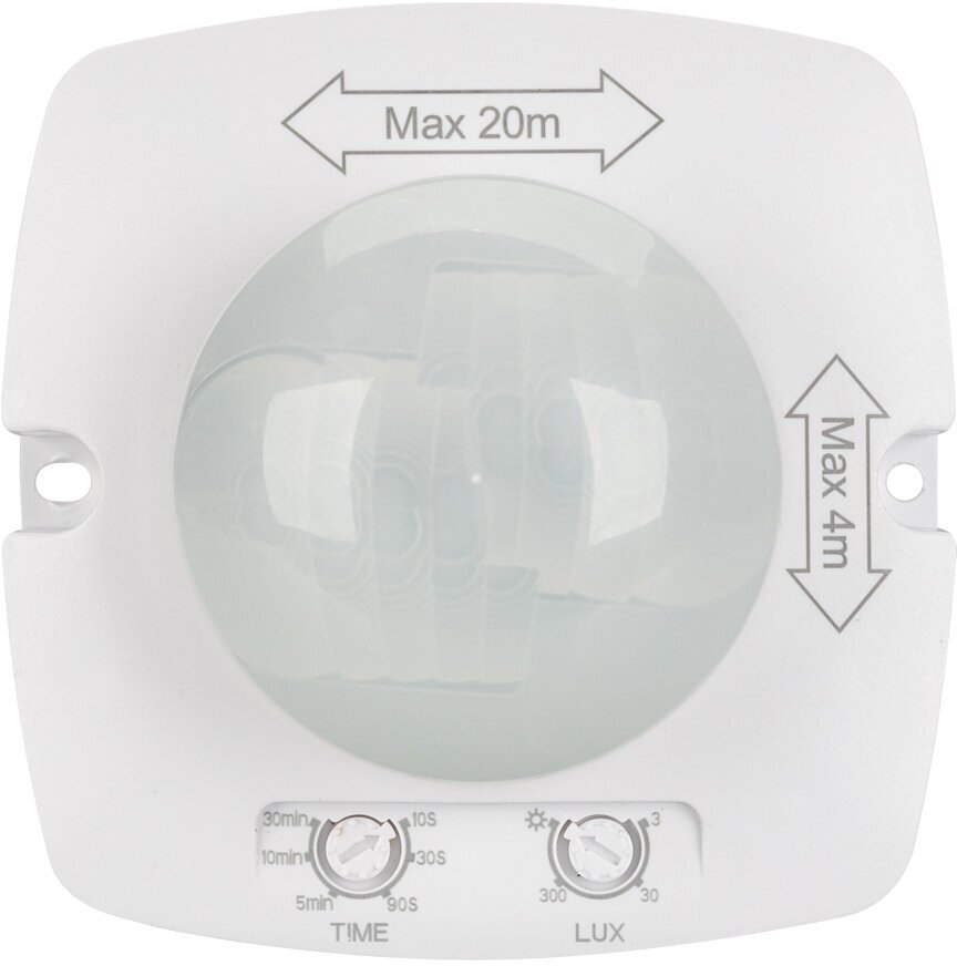 Датчик движения 027872 NAVE-PIR-UP-360-230V-MULTI (угол 360°, 0-20м, IP20) инфракрасный - фотография № 4