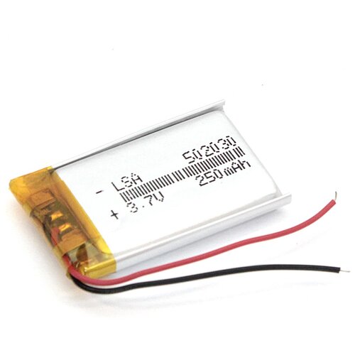 фото Аккумулятор li-pol (батарея) 5*20*30мм 2pin 3.7v/250mah