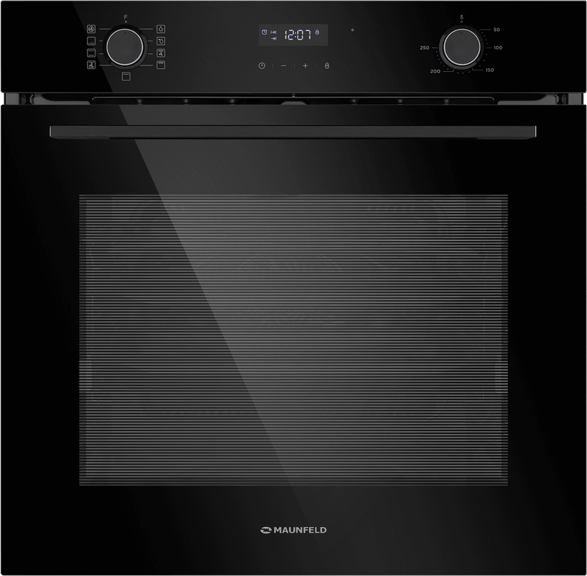 Электрический духовой шкаф MAUNFELD MEOM729PB2, черный