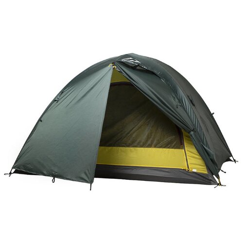 палатка трекинговая трёхместная normal трубадур 3 синий Палатка трекинговая трёхместная Normal Ладога 3, темно-зеленый