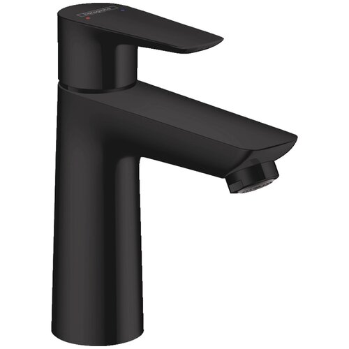 Смеситель Hansgrohe Talis E 71710670 для раковины, черный матовый комплект смесителей для ванны hansgrohe talis e set630 черный матовый 71710670 71740670