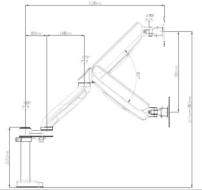 Кронейн Buro M10 black