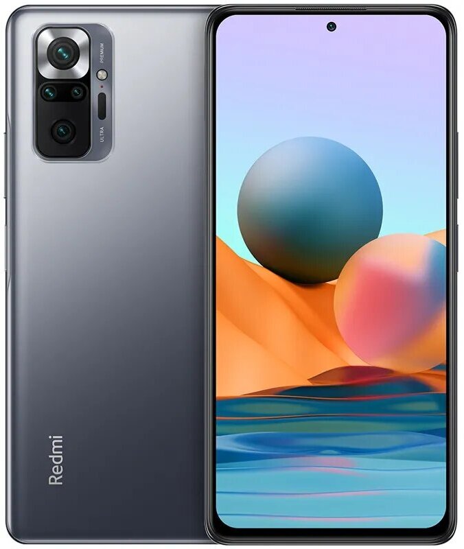Смартфон Xiaomi Redmi Note 10 Pro 8G+128G, Onyx Gray