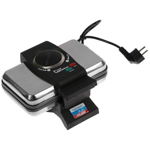 Электровафельница Сластена ЭО-1 1000 Вт орешки серебристая 371000₽