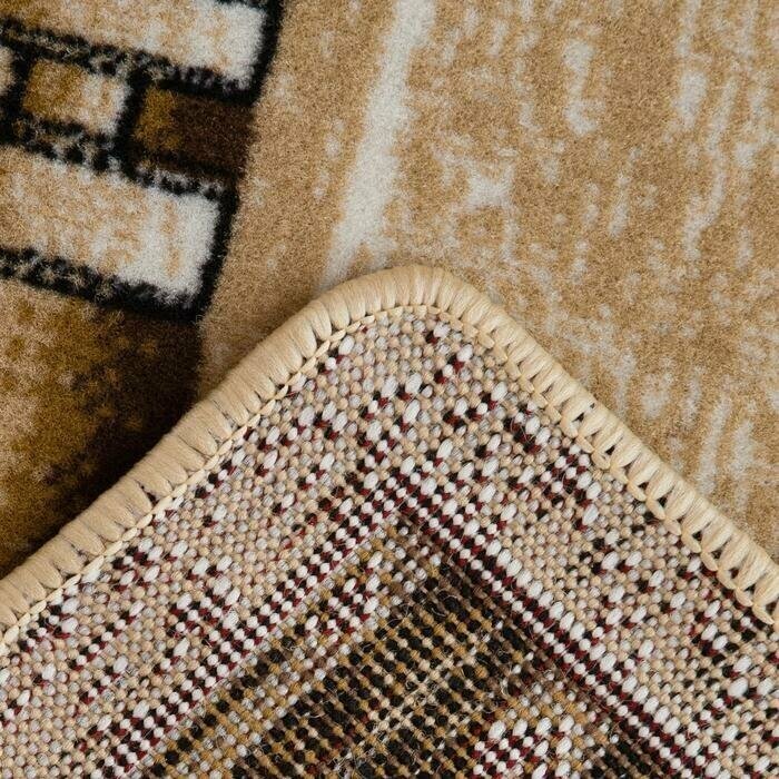 Люберецкие ковры Ковёр «Мокко» прямоугольный 80х150 см, 100% полипропилен, джут