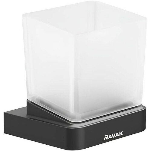 Ravak Стакан для зубных щеток Ravak 10° X07P557 Черный матовый