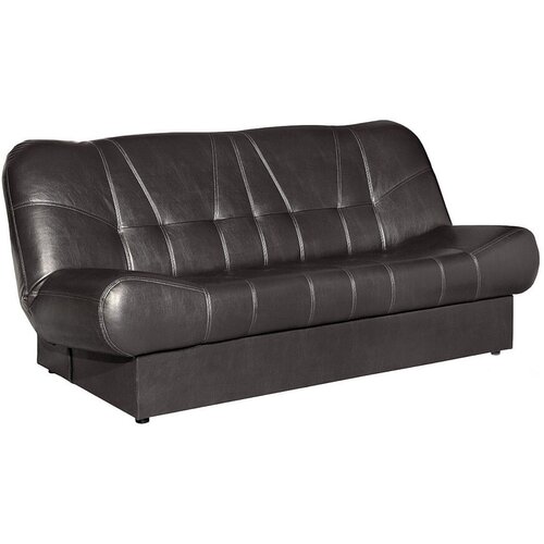 Диван Элегия Вега-18 черный 190х90х82 см