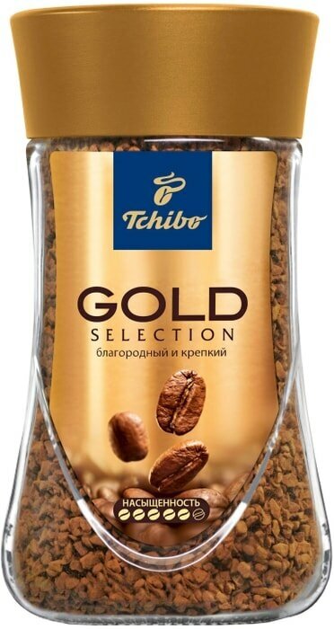 Кофе растворимый Tchibo Gold Selection 95г