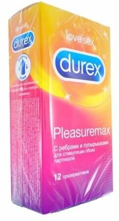 Презервативы Durex Pleasuremax рельефные, 12 шт - фото №14