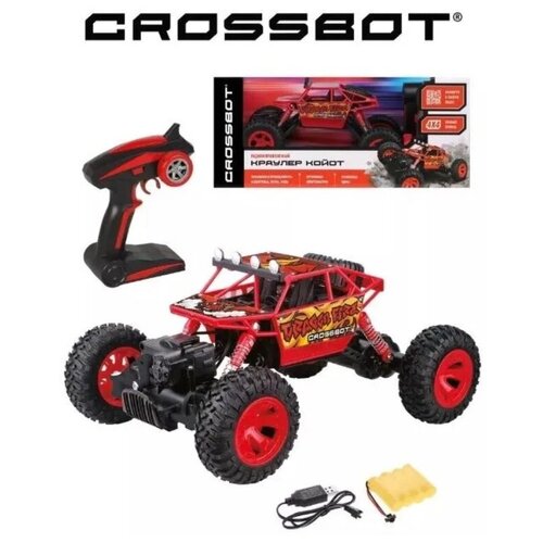 Машина на радиоуправлении Crossbot Краулер с аккумулятором машина на радиоуправлении crossbot краулер с аккумулятором