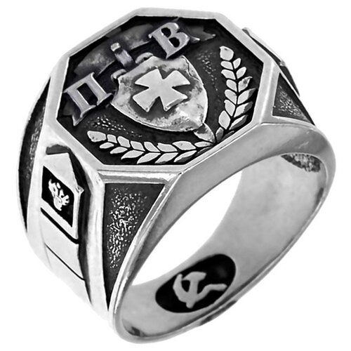 Серебряная печатка с чернением 0500107-10245 21