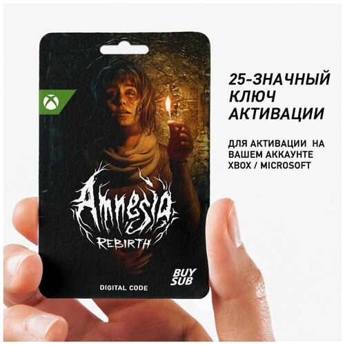 Игра Amnesia Rebirth для PC Xbox One Xbox Series XS 25-значный код 1489₽