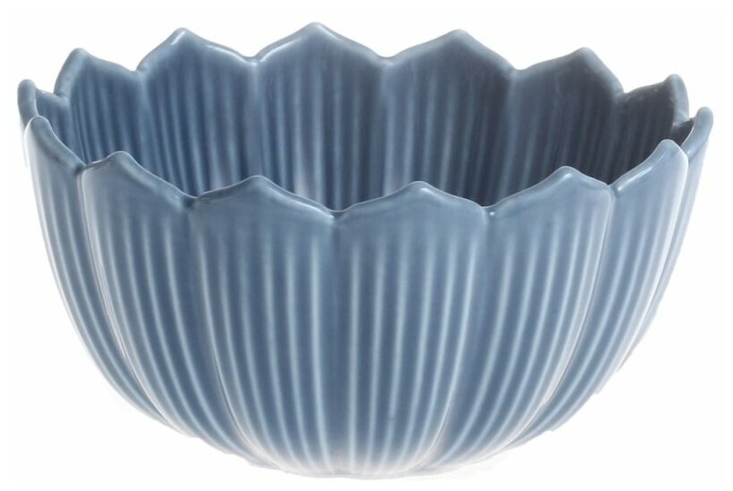 Салатник Lotus magic 12 см голубой MyataShop - фото №1