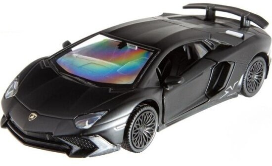 Автомодель Uni-Fortune Lamborgini Aventador LP 750-4 SV, черный (554990M) - фото №9