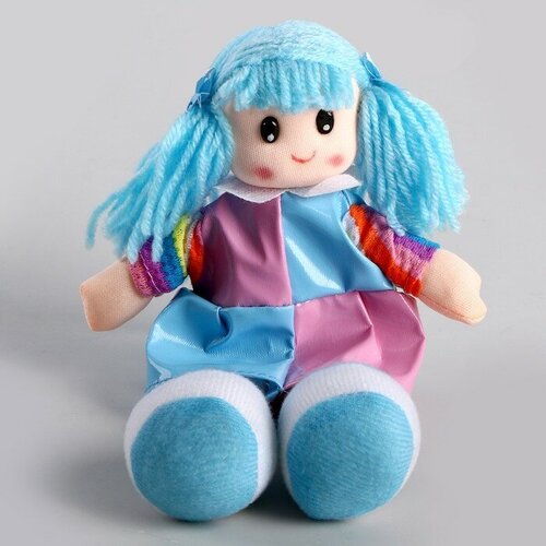 Мягкая игрушка «Кукла», в кожаном сарафане, цвета микс мягкая кукла енот цвета микс