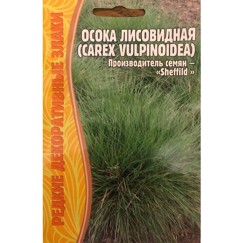 Семена Осоки лисовидной (Carex vulpinoidea) (100 семян) семена осоки власовидной матовые кудри 5 семян