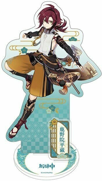 Акриловая фигурка Inazuma Character Standee Shikanoin Heizou ЭМСИ - фото №3