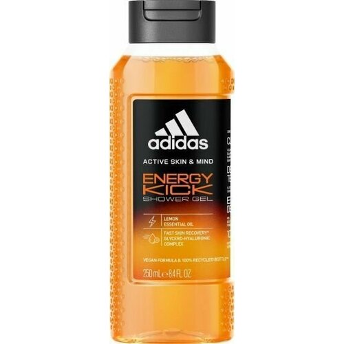 Гель для душа Adidas Energy Kick Active Skin & Mind для мужчин 250 мл (Из Финляндии)