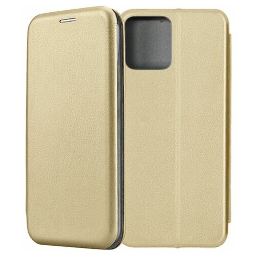 Чехол-книжка Fashion Case для Realme C30 золотой