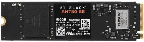 500 ГБ SSD M.2 накопитель WD Black SN750 SE (WDS500G1B0E)