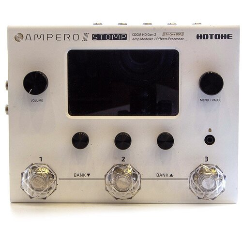 Hotone Ampero II Stomp Guitar Effects Processor