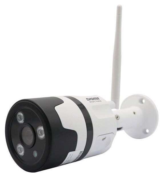 Видеокамера IP Digma DiVision 600 3.6-3.6мм цветная корп.:белый/черный