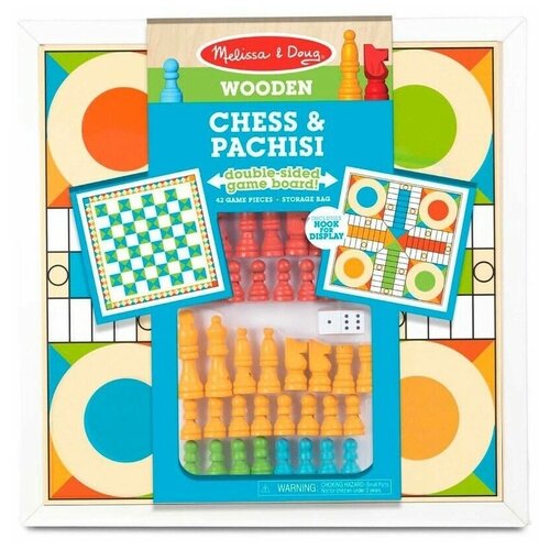 фото Набор игр melissa&doug шахматы, уголки 30381 melissa & doug