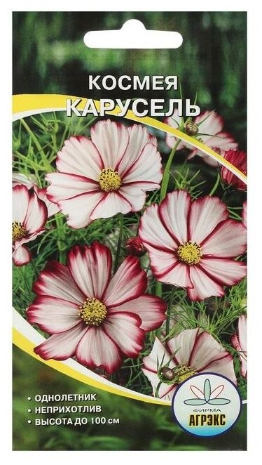 Семена цветов однолетние Космея Карусель 0,3
