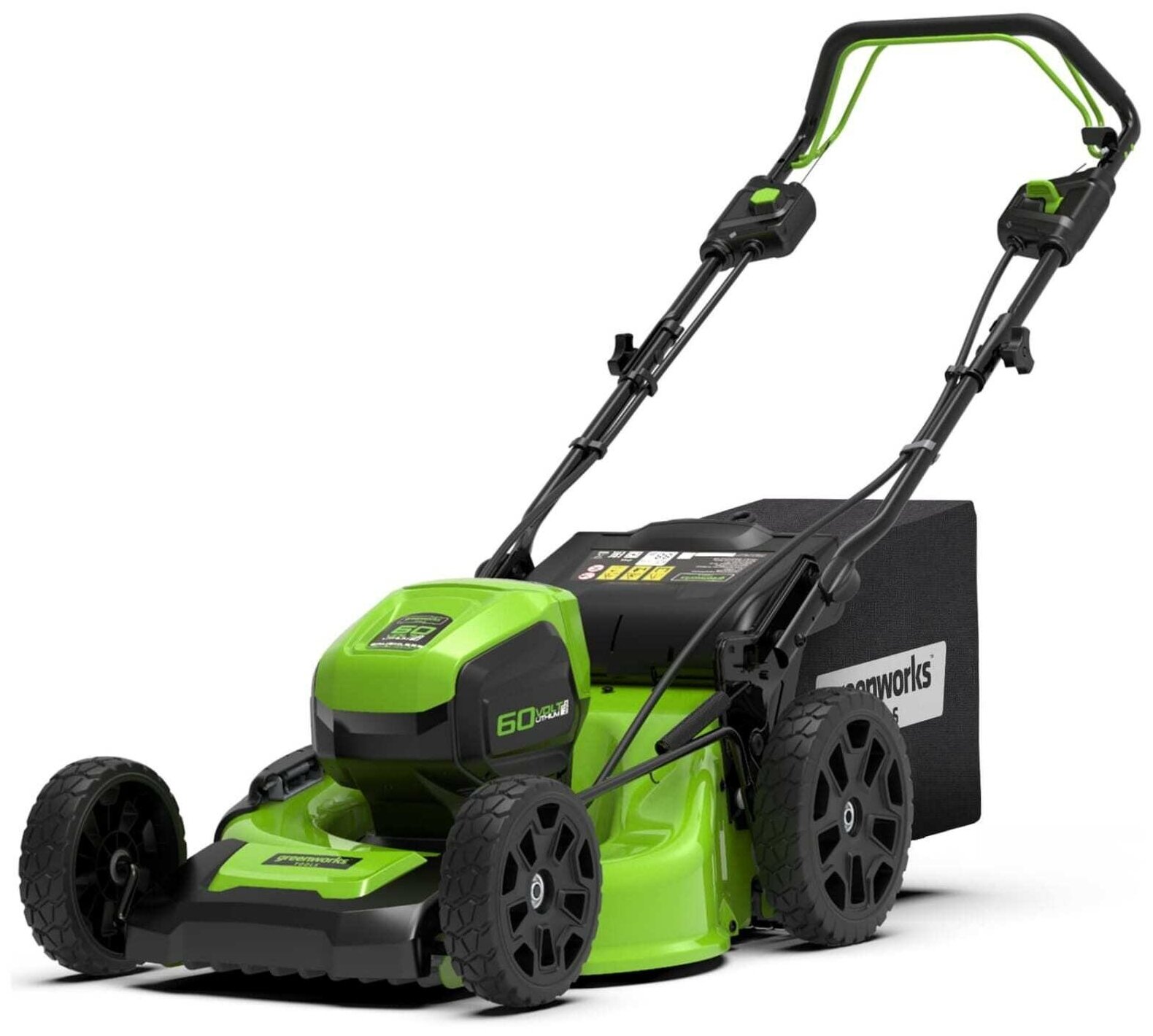 Аккумуляторная газонокосилка Greenworks GD60LM51SP (без акк, без з/у) - фото №12
