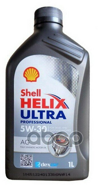 Shell Масло Моторное Helix Ultra Professional Ag 5W30 Синт.1л Shell