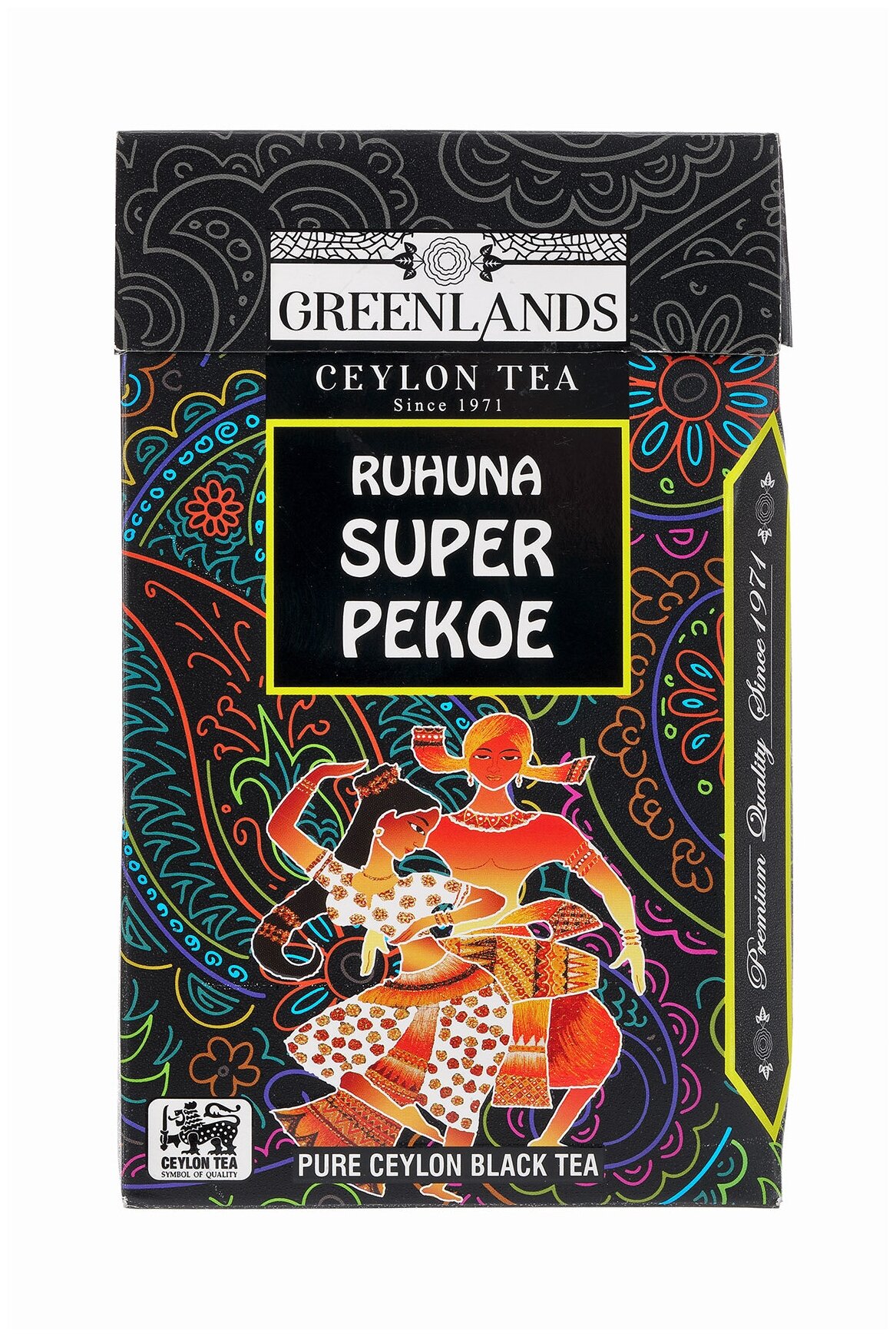 Чай черный листовой Greenlands Премиум Ruhuna Super Pekoe, крупнолистовой байховый, 100 г - фотография № 2