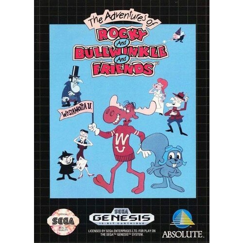 Rocky and Bullwinkle and his Friends (16 bit) английский язык