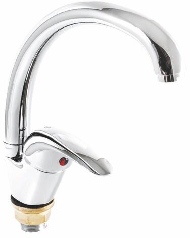 фото Смеситель Кухня SANTREK AQUA-610 "MODERN" MAXI шар. d-40 на гайке SB71