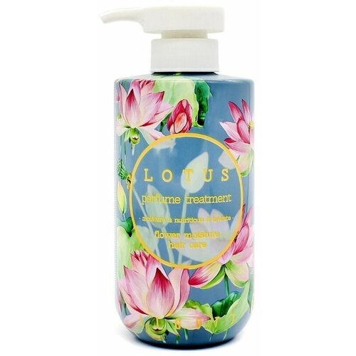 Jigott Парфюмированная маска для волос с экстрактом лотоса Lotus Perfume Treatment 500 мл 997₽