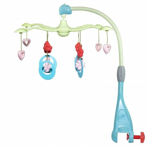 Музыкальный со съемными погремушками Baby You Солнышко Голубой 4650₽