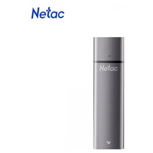 внешний корпус netac wh21 nt07wh21 30c0 для ssd m 2 sata max 2tb usb type c алюминий пластик Внешний корпус NETAC WH21 NT07WH21-30C0 для SSD M.2 SATA (Max 2Tb) USB Type-C алюминий-пластик